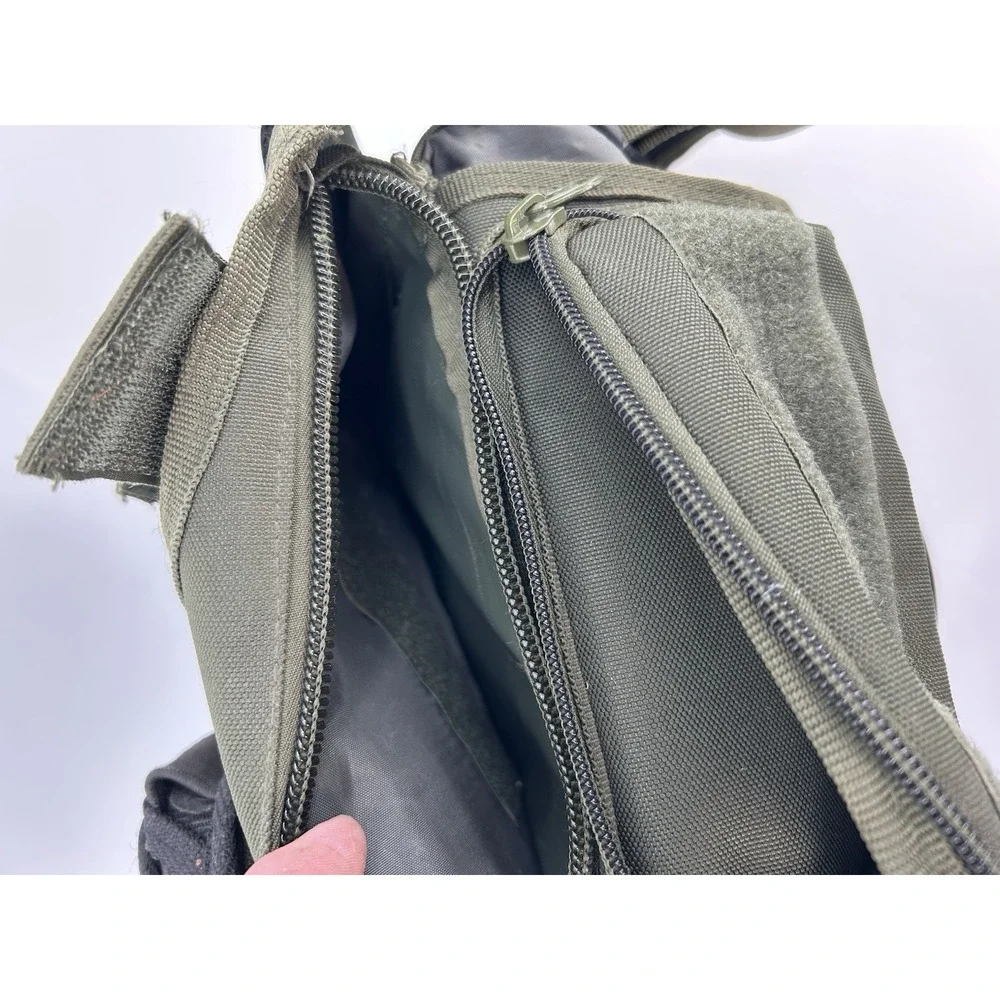 UTG Tactical Crossbody Shoulder Messenger Sling Bag Green MOLLE Range Pack Gear